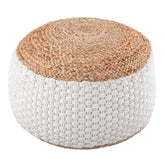 Amelia - Sitzpouf - naturel - jute - 50x50 cm